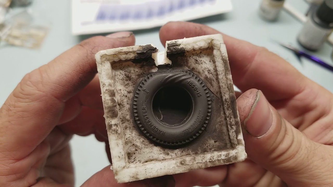 1/25 Resin Drag Tire is born