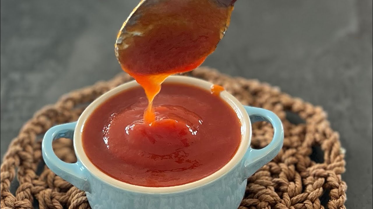 Receita de Ketchup Caseiro Sem Açúcar Refinado | Super Saboroso e Saudável!