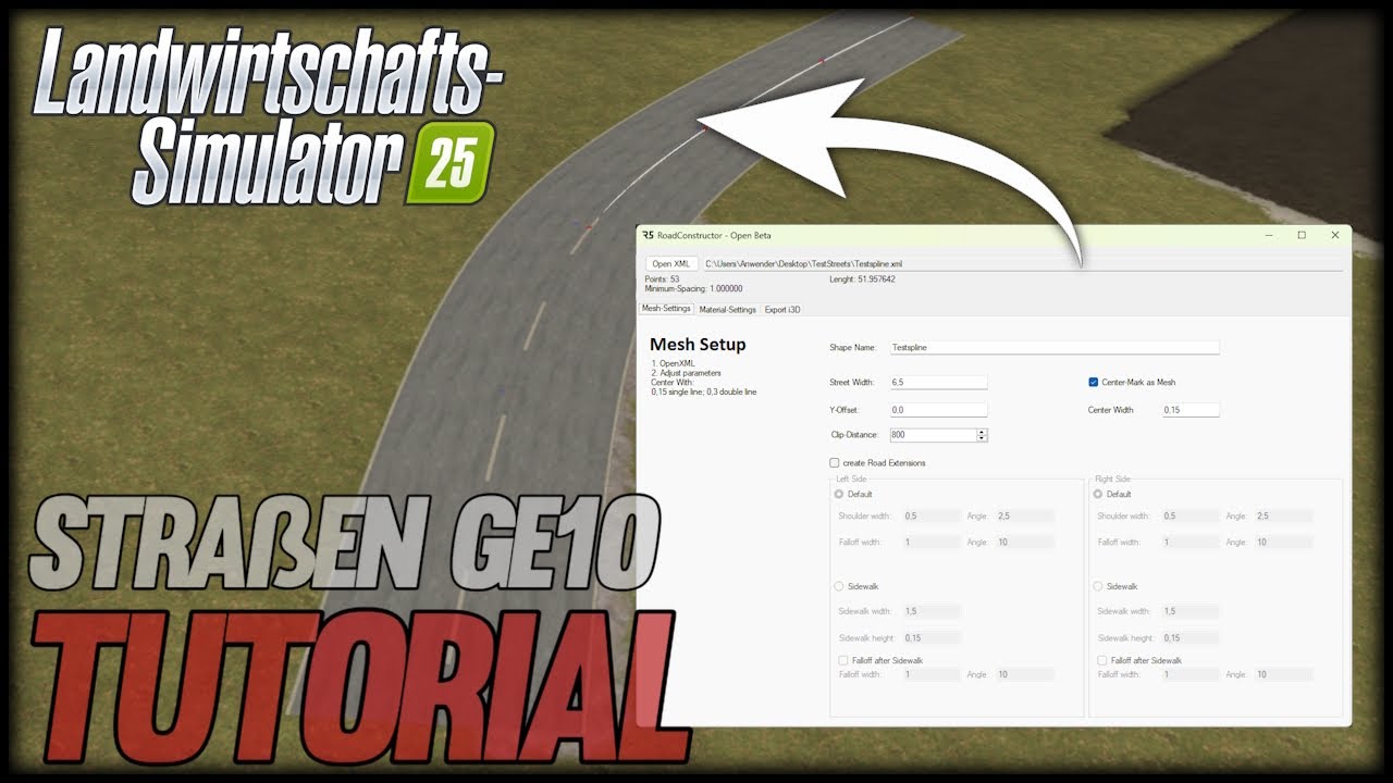 LS25 TUTORIAL - R5 Stra&szlig;entool by Raptor5 MODDING WELT / Stra&szlig;en erstellen f&uuml;r den LS25