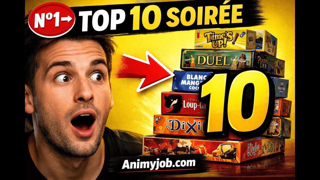 Top 10 Jeux de Société qui TRANSFORMENT tes soirées