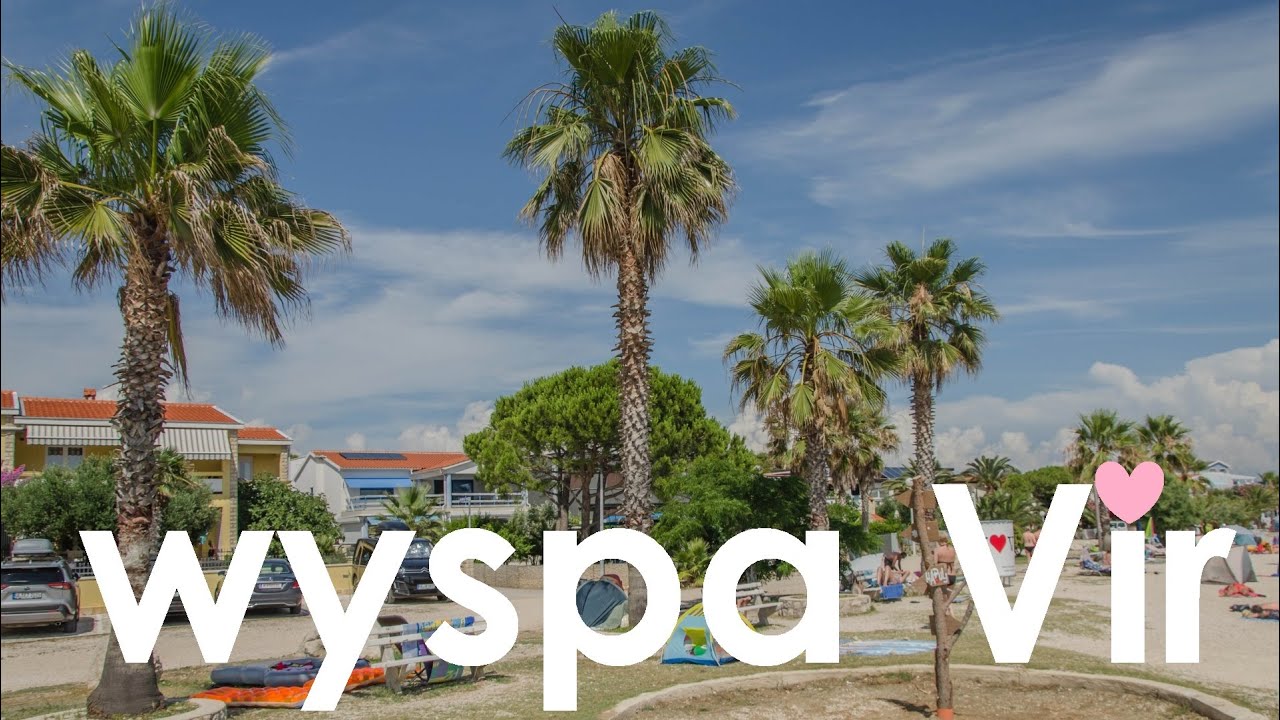 wyspa Vir w Chorwacji, plaże, czerwone klify, Duboka Draga, atrakcje, dojazd bezpłatnym mostem