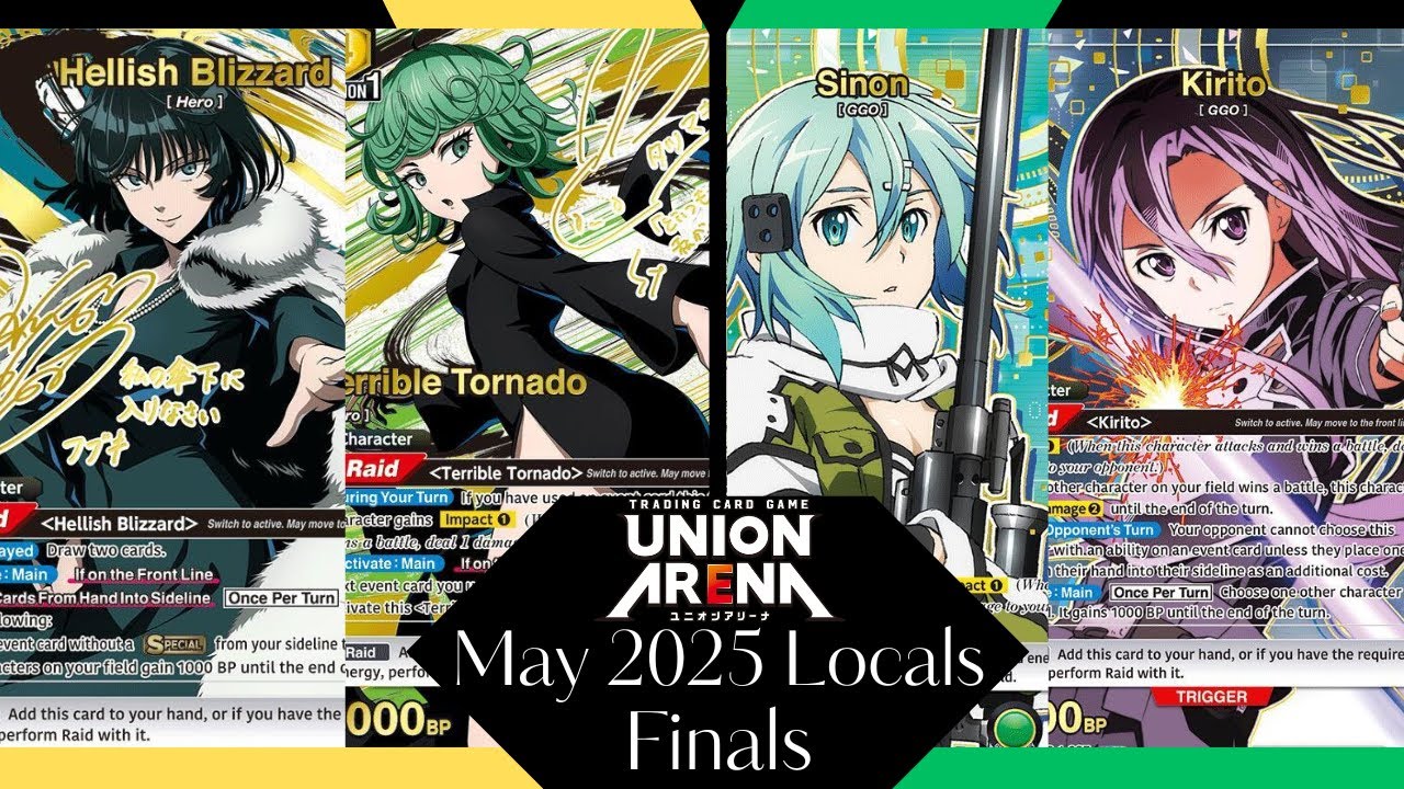Esper Sisters vs Sinon \ Union Arena / Final Round Locals Live Gameplay