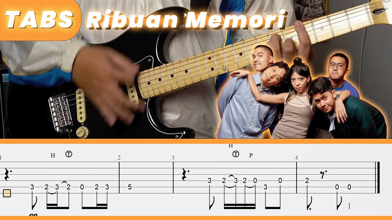 Guitar Tabs Lomba Sihir - Ribuan Memori (Guitar Tutorial)