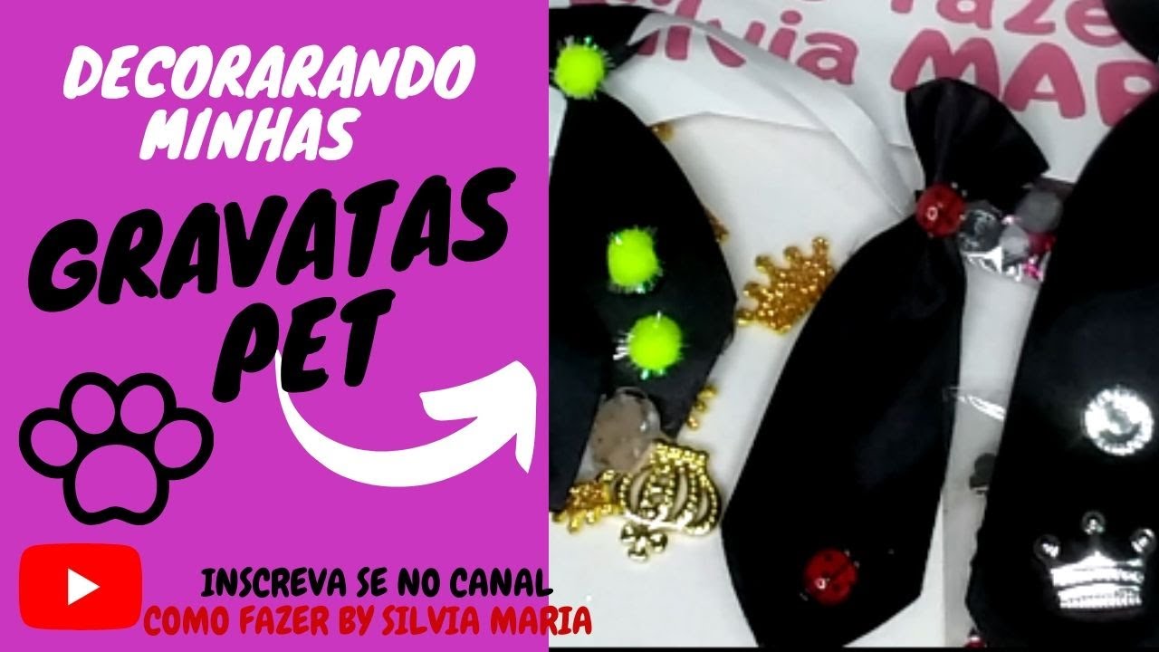 🎀🐕Diy - Como decorar suas gravatas e Laços Pet🎀🐕,  laços pet para vender, gravatinha para cachorro