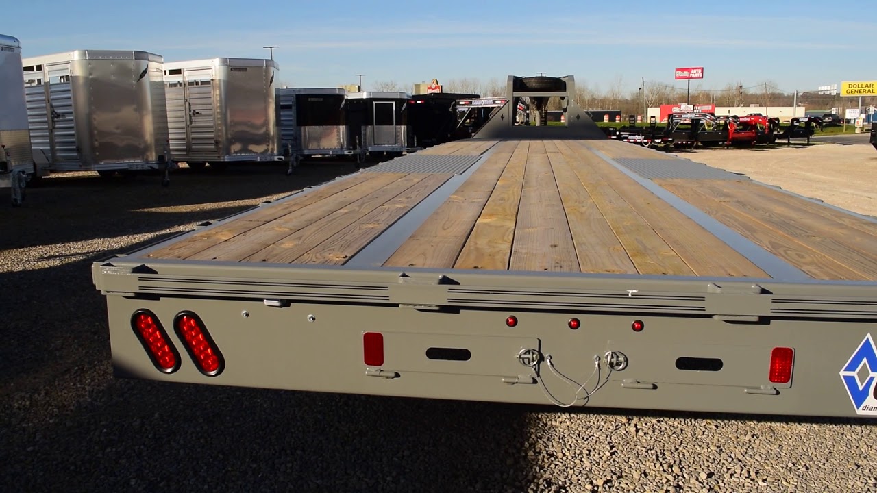 2018 Diamond C Engineered Beam 36 foot Gooseneck Trailer