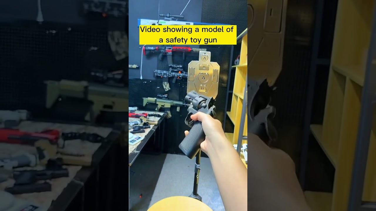 Double action revolver  #shortvideo #gelblaster #trendingvideo #airsoftcqb #toys #g&uuml;ndem