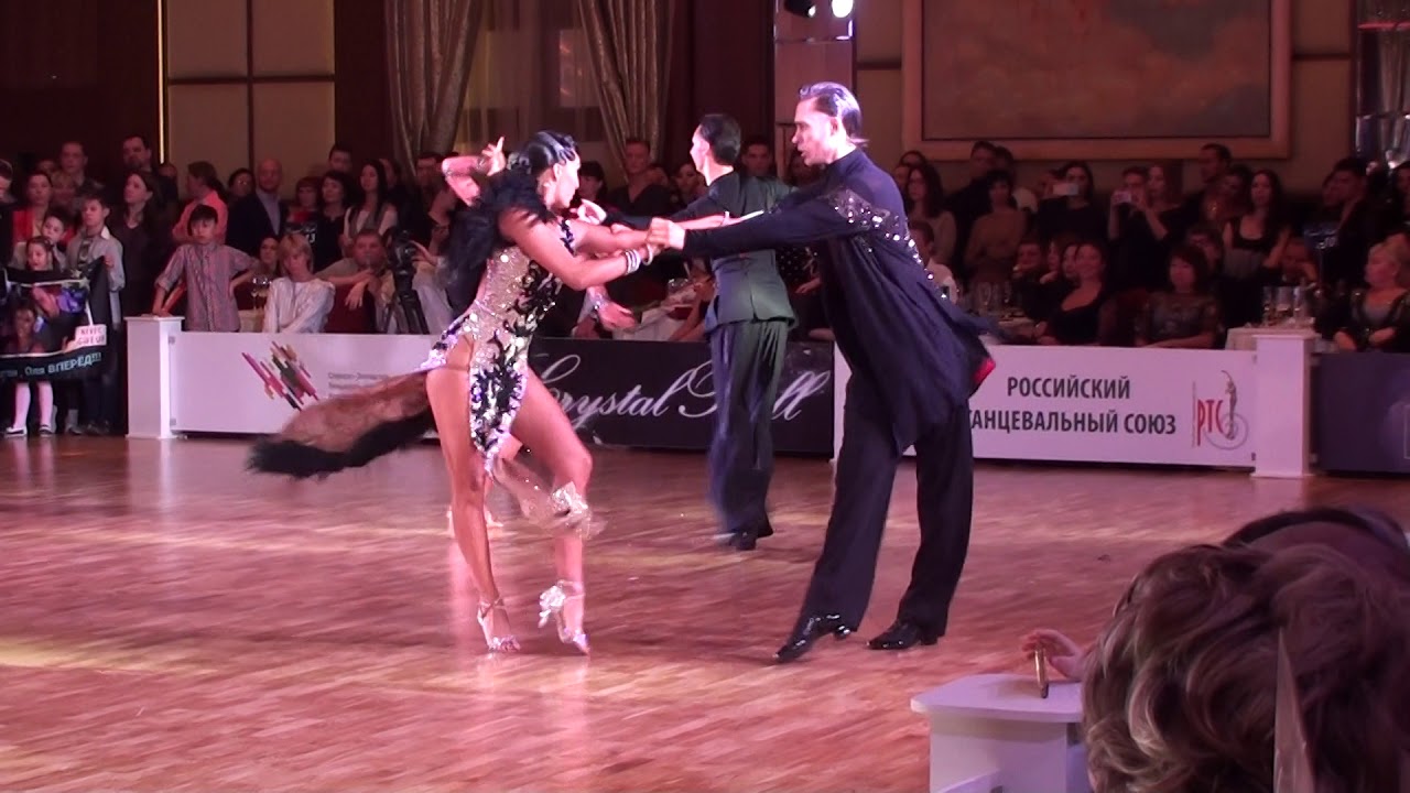 Urazgildeev Evgeny & Sozina Anna Cha-Cha 1/4 Professional Latin  Crystall Ball 2018