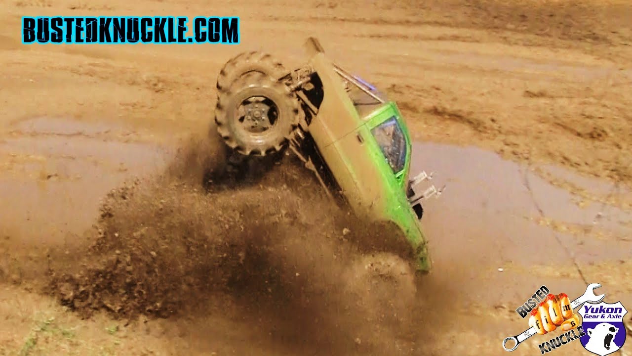 CHEMICAL REACTION MEGA TRUCK CRASHES HARD AT RUSH