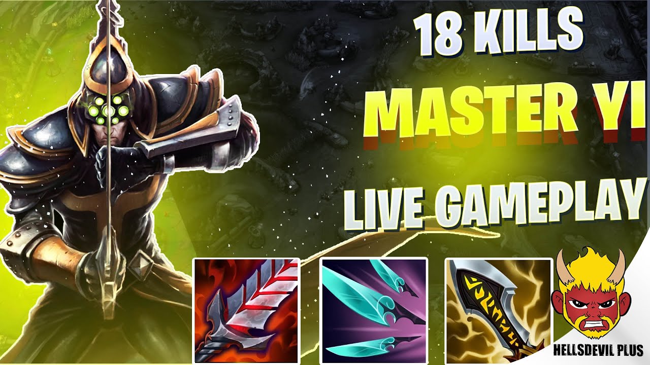 МАСТЕР ЙИ 18 УБИЙСТВ, НО МЫ ПОБЕДИЛИ? - Геймплей Wild Rift HellsDevil Plus