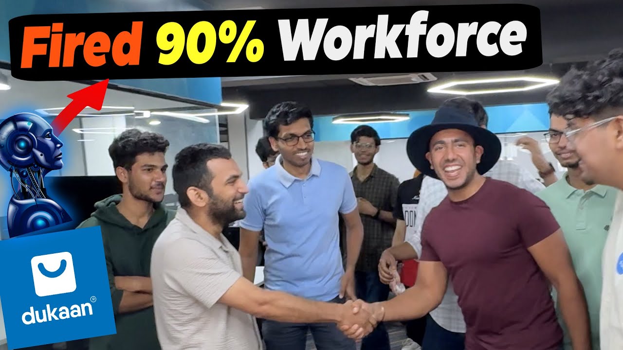 Inside Bangalore&rsquo;s AI Startup: JUST 10% Workforce! @Dukaan