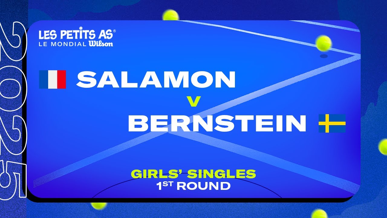 Les Petits As 2025 | Girls Singles R1 | Julia SALAMON vs. Grace BERNSTEIN