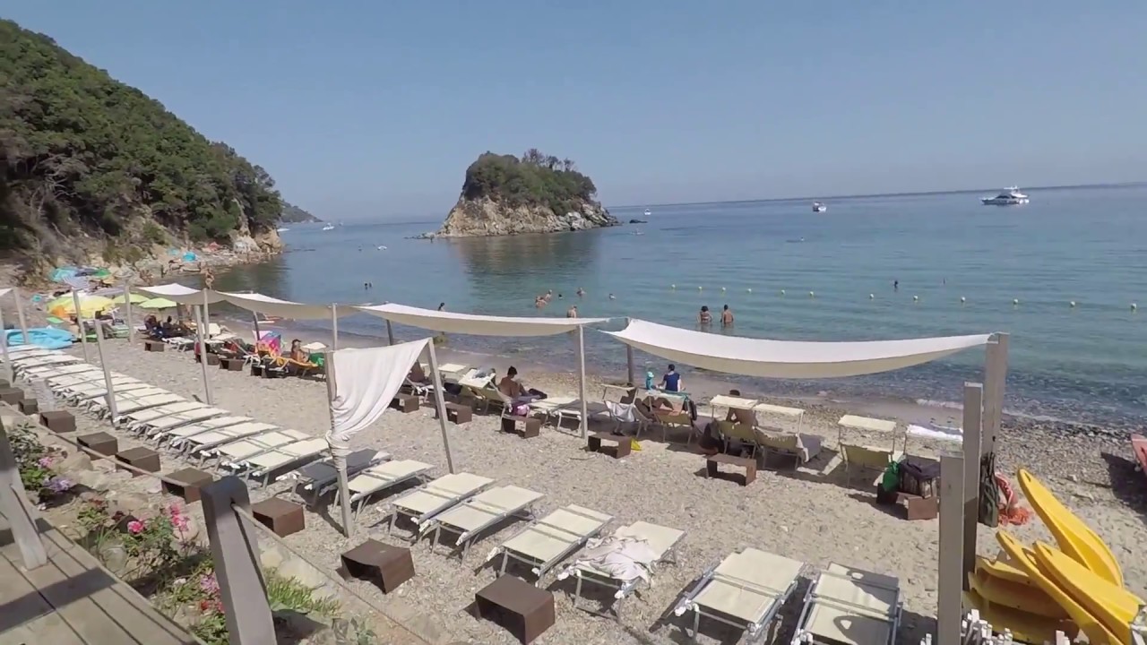 Discesa alla spiaggia della Paolina Isola d'Elba