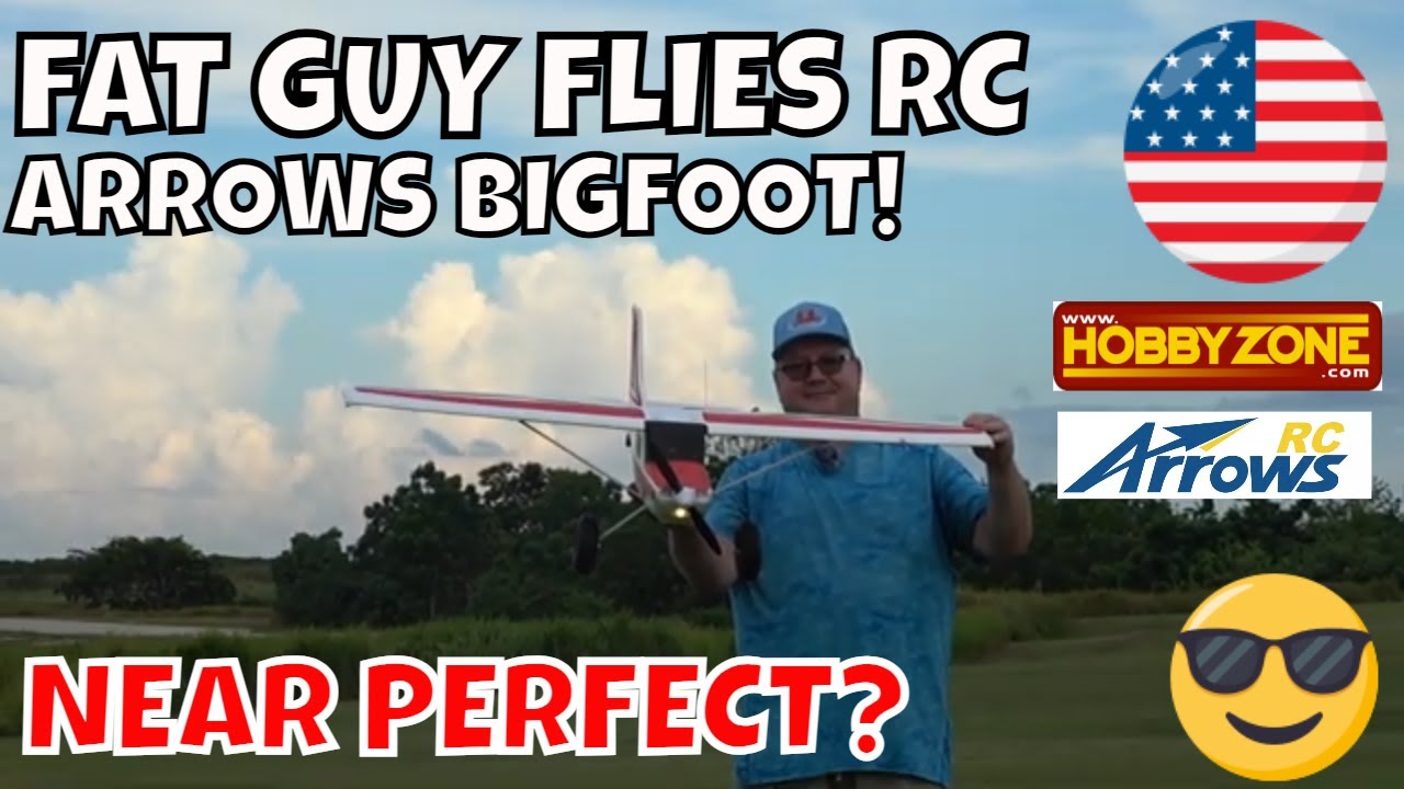 ARROWS BIGFOOT: ещё один почти идеальный радиоуправляемый самолёт! от Fat Guy Flies RC