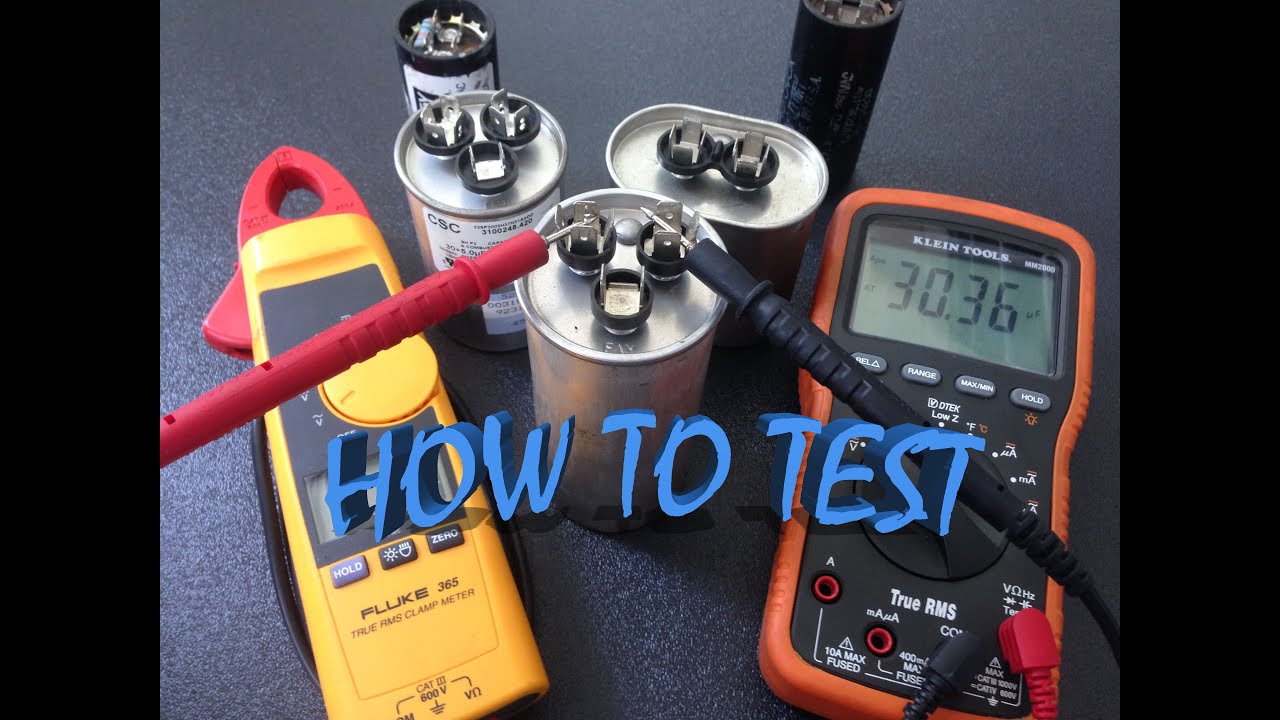 Как проверить конденсатор