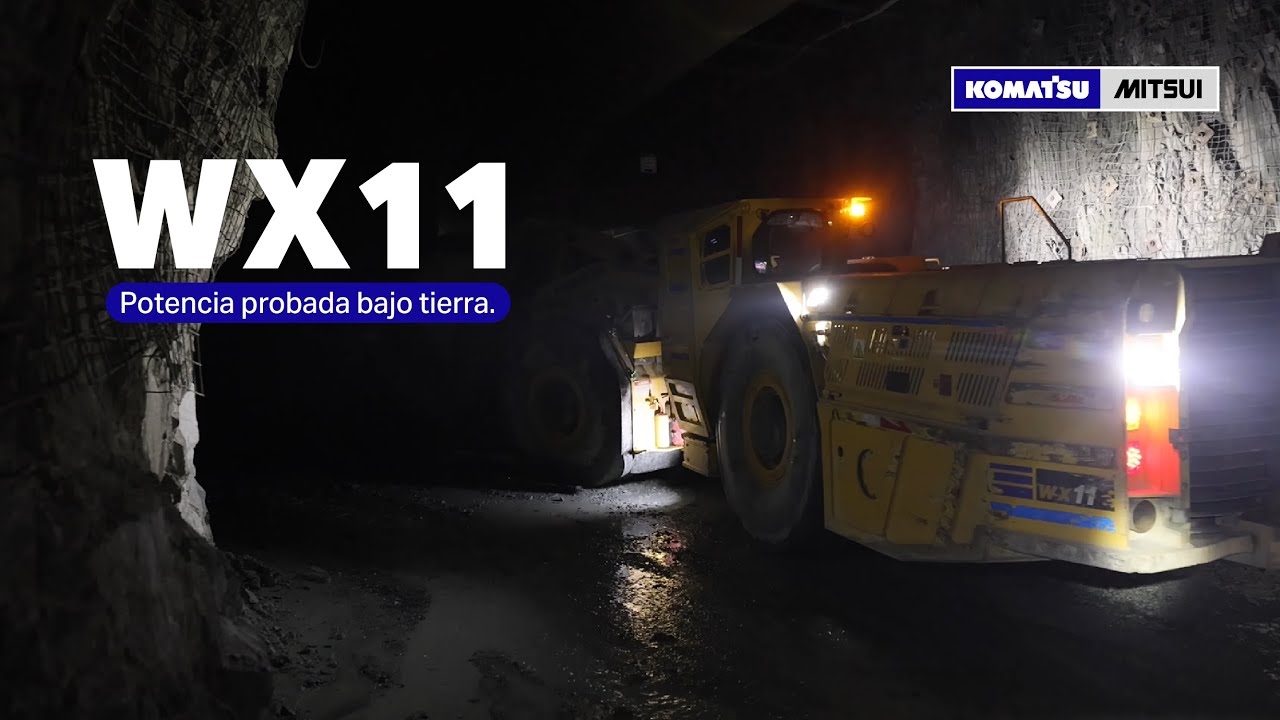 Komatsu WX11 | Rendimiento subterráneo probado por Technica Mining