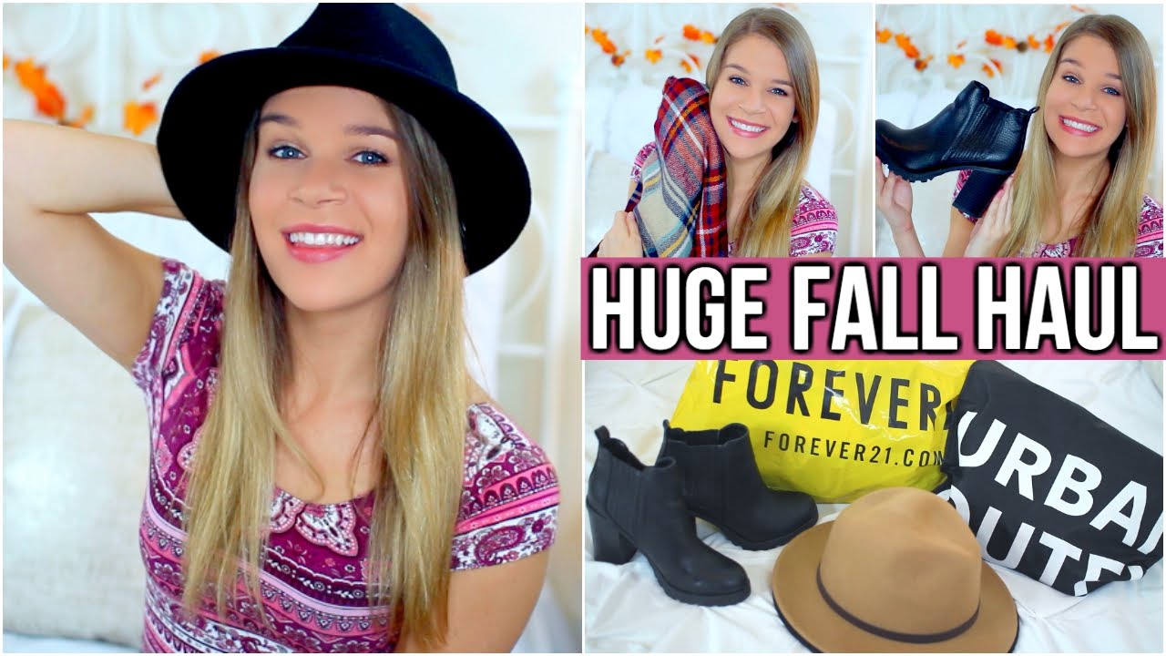 HUGE Fall Haul! Forever 21, Urban Outfitters, Hollister + More!