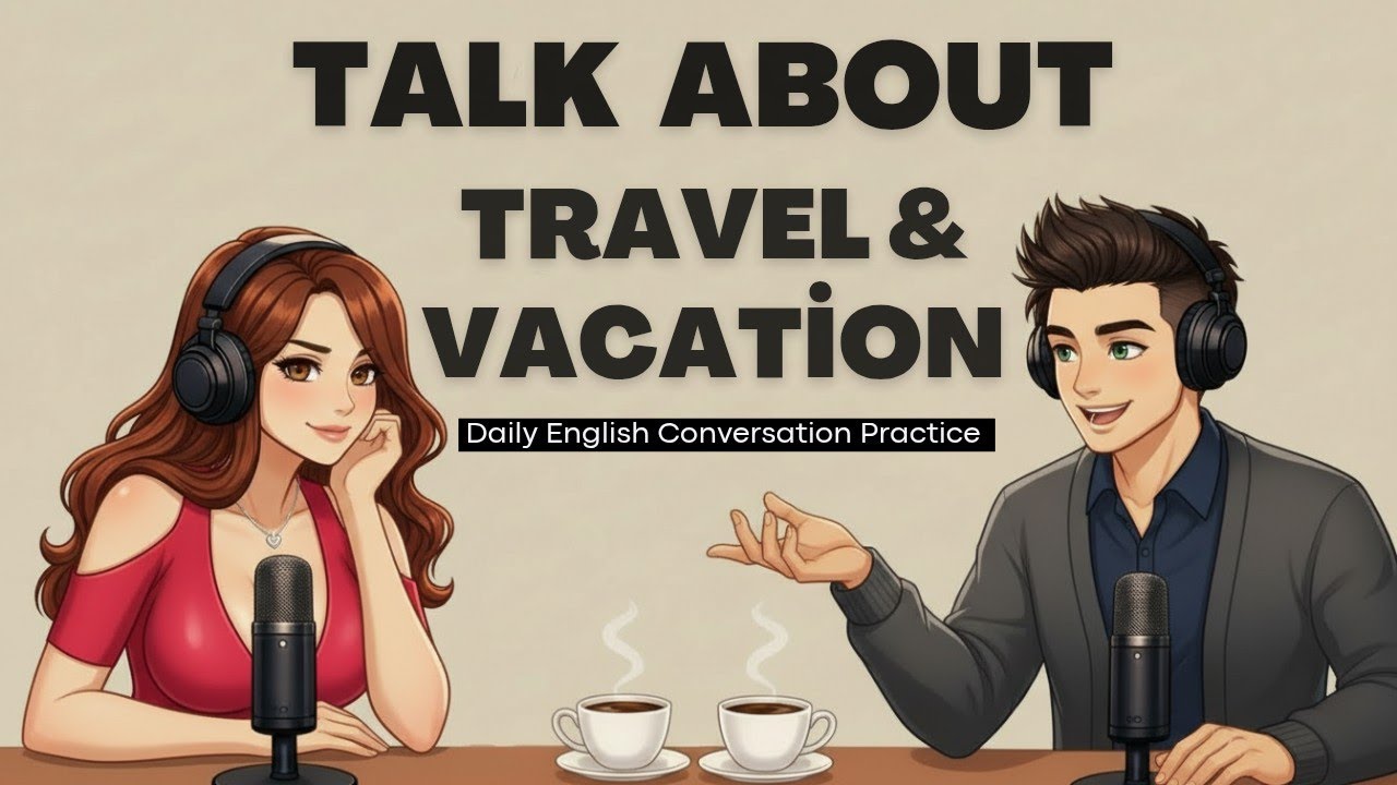 Daily English Conversation Practice | Talking About Travel and Vacation| English Listening Practice