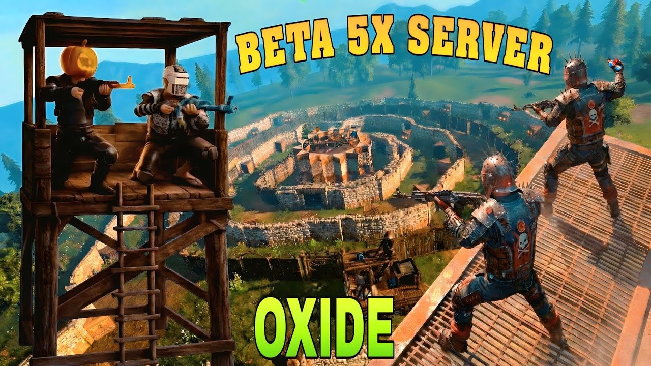 New Video Oxide Beta 5x Server • Oxide Survival Island #oxide #оксайд #rust #oxidegame #trending 