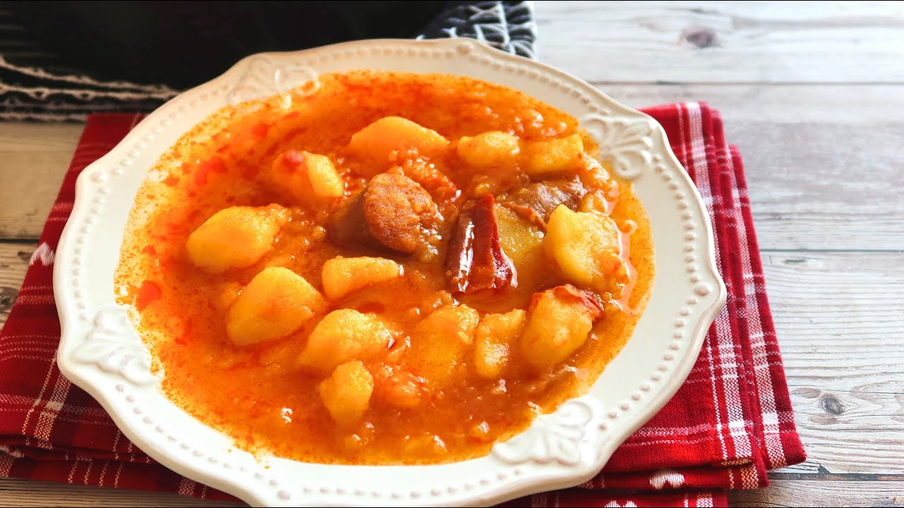 La receta de las auténticas PATATAS A LA RIOJANA