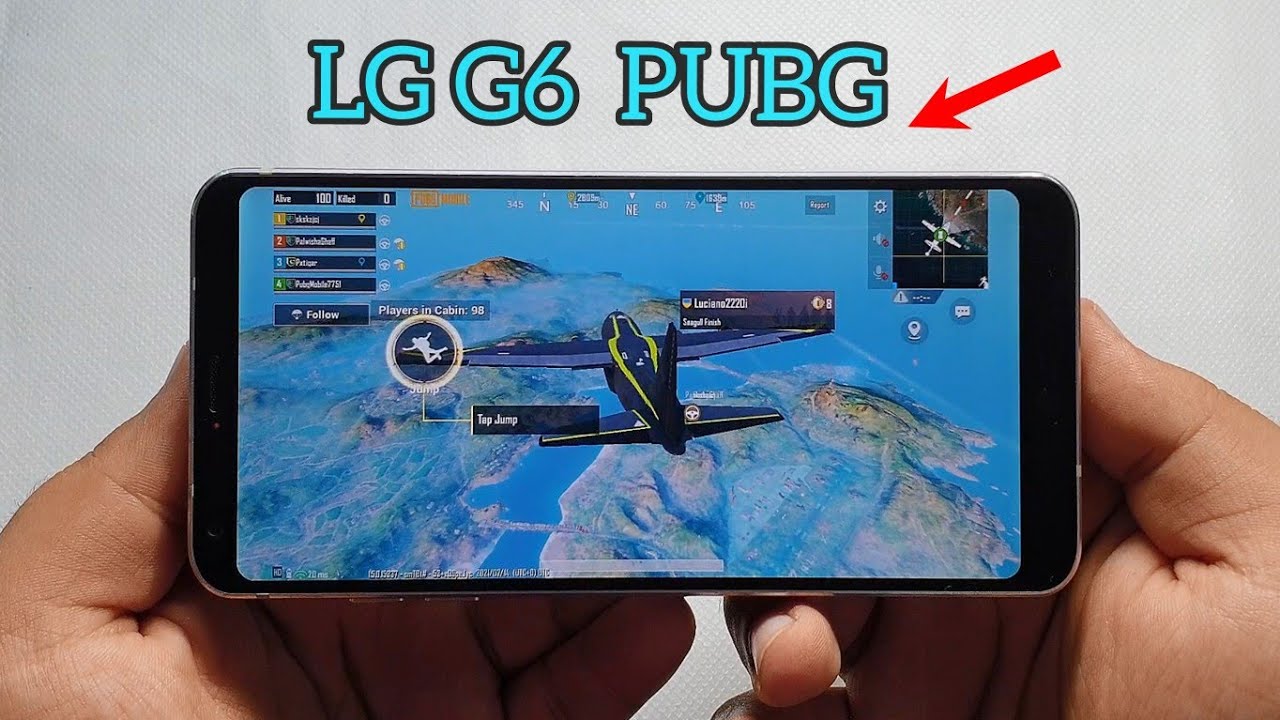 LG G6 PUBG Mobile | Test Game | Max Settings + Battery Test!