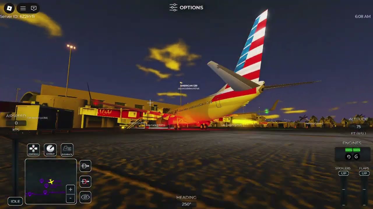 To day I'm going to be flying my first day being a pilot and got a job at American airlines!!!!