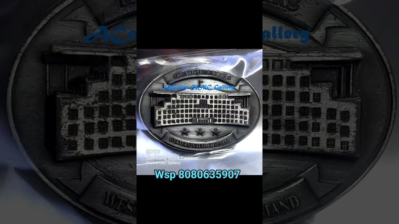 ACoins UNC Gallery Western Naval Command - Tha flag Officer Commanding in cheif