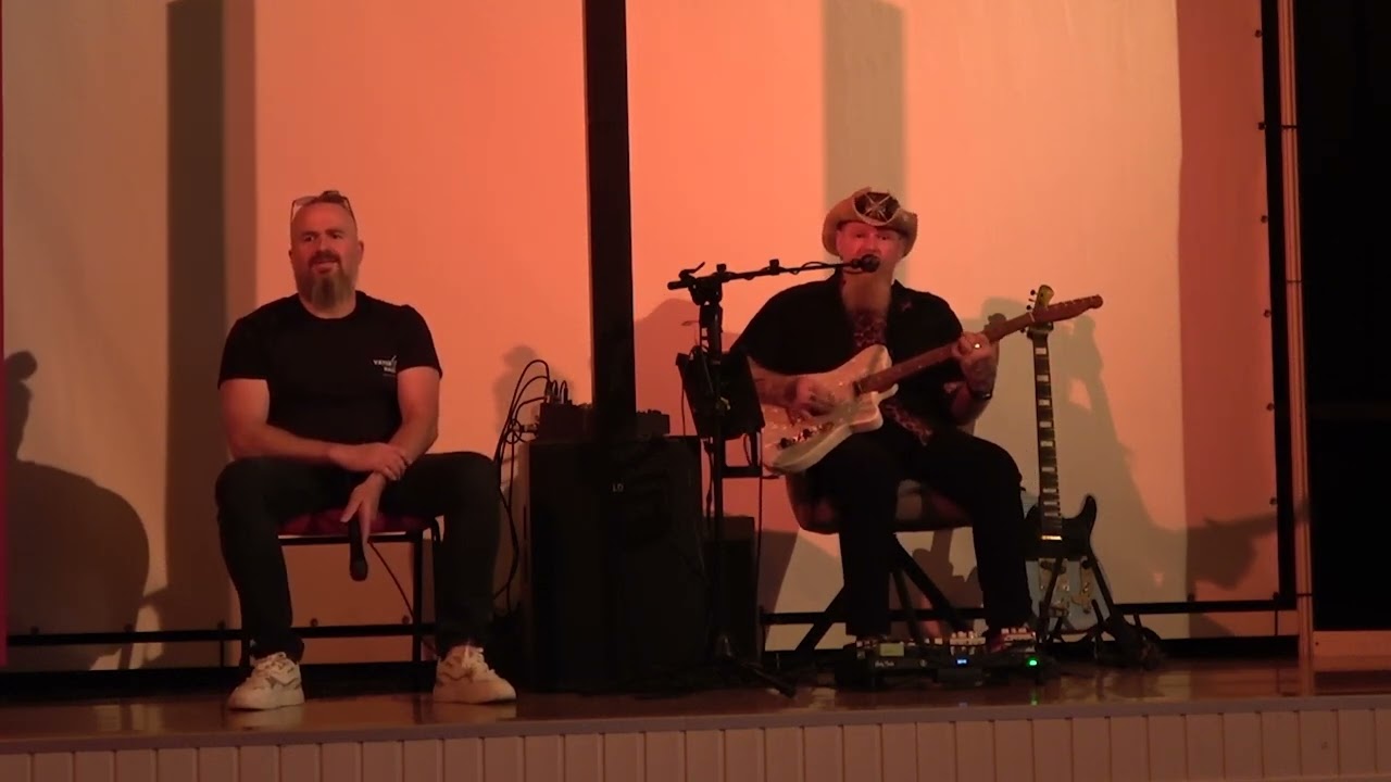 Meuselwitz, DE 9.5.2025 - Rockpastor Pontus J. Back