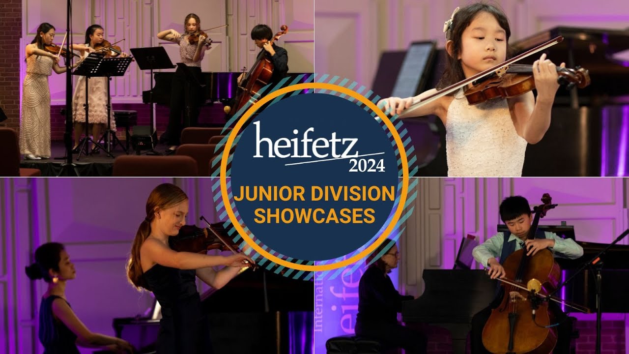 Junior Division Showcase VIII – Heifetz 2024 Festival of Concerts