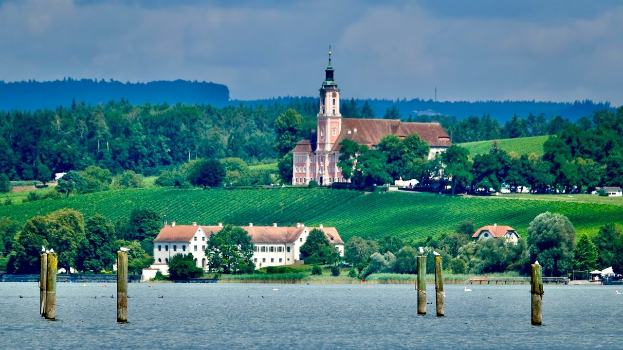 Radtour zu touristischen Zielen rund um Meersburg