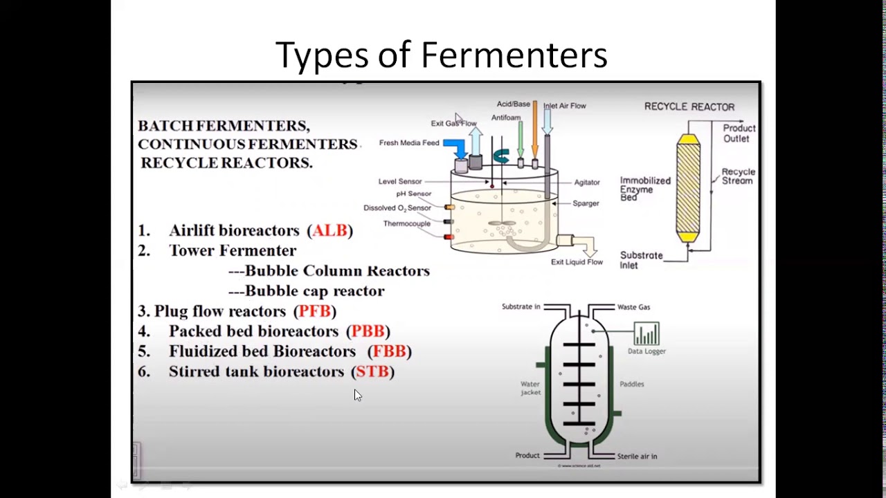 Types of Fermenters