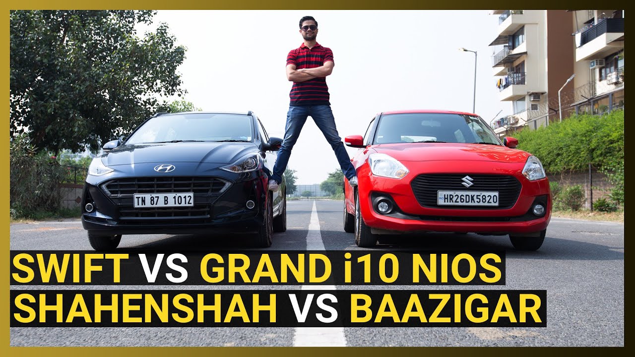 Maruti Swift vs Hyundai Grand i10 Nios AMT: Price, interior, features, specs, engine compared