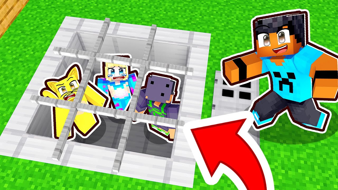 Prendi MEUS AMIGOS Nessa Prisão no Minecraft