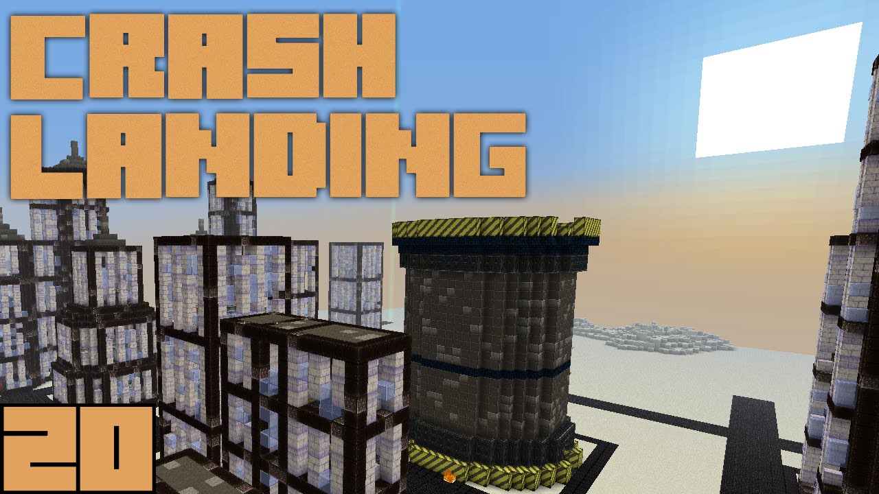 Minecraft Crash Landing - City 2 [E20]