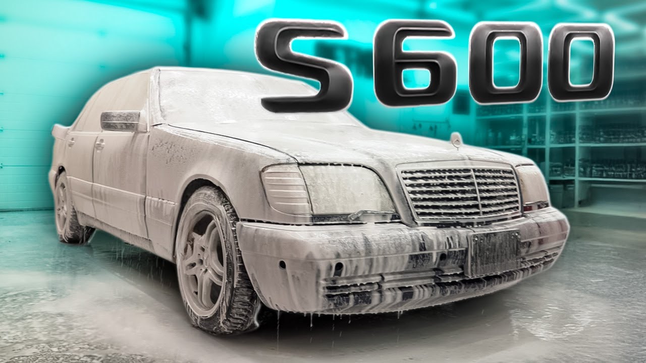 Detailing and Cleaning a Neglected Legend - Mercedes S-class W140