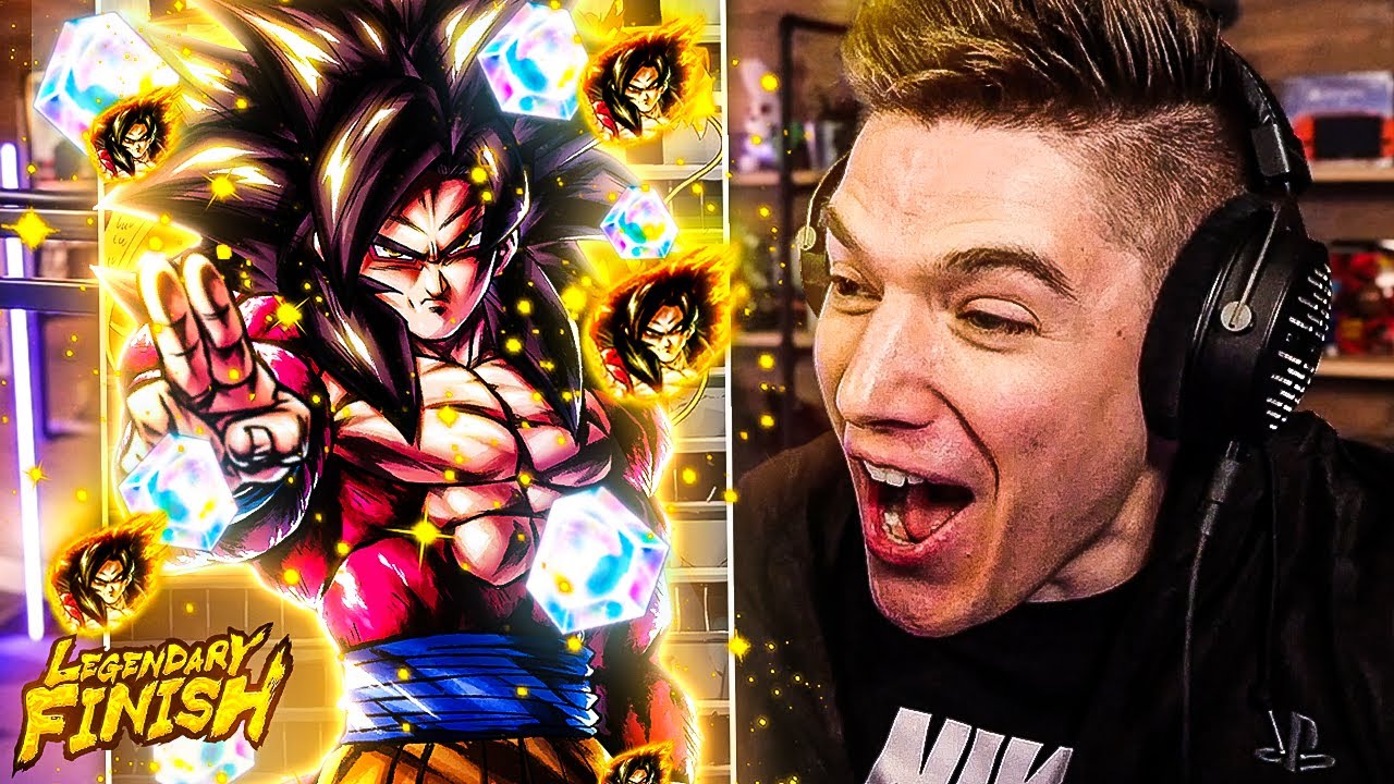 HOW MANY LF SSJ4 PULLS?! NEW LF SSJ4 Goku Summons on Dragon Ball Legends!