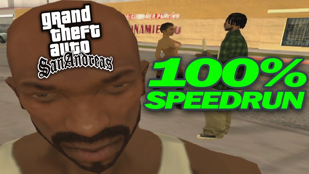 GTA San Andreas 100% Speedrun