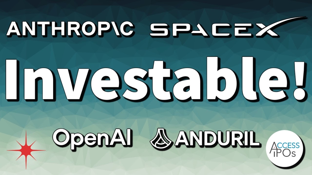Инвестируйте в Anthropic, OpenAI, SpaceX, Stripe и другие компании в преддверии выхода VCX и RVI ...