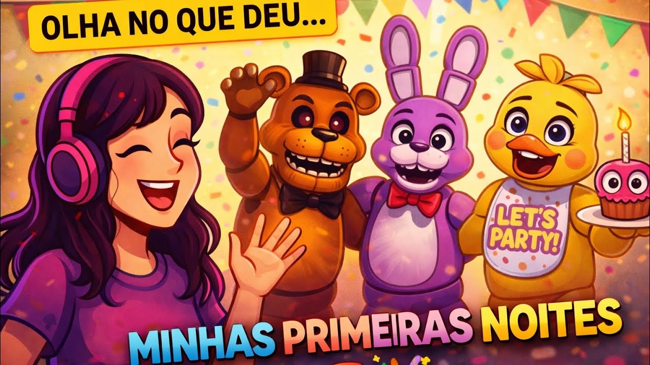 Depois de 7 anos voltei pro Five Nights at Freddy’s (foi de boa 😌)