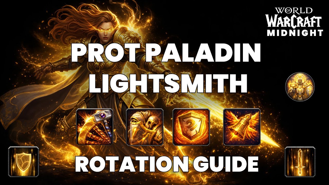 Rotation Guide to the Protection Paladin, Lightsmith | Midnight