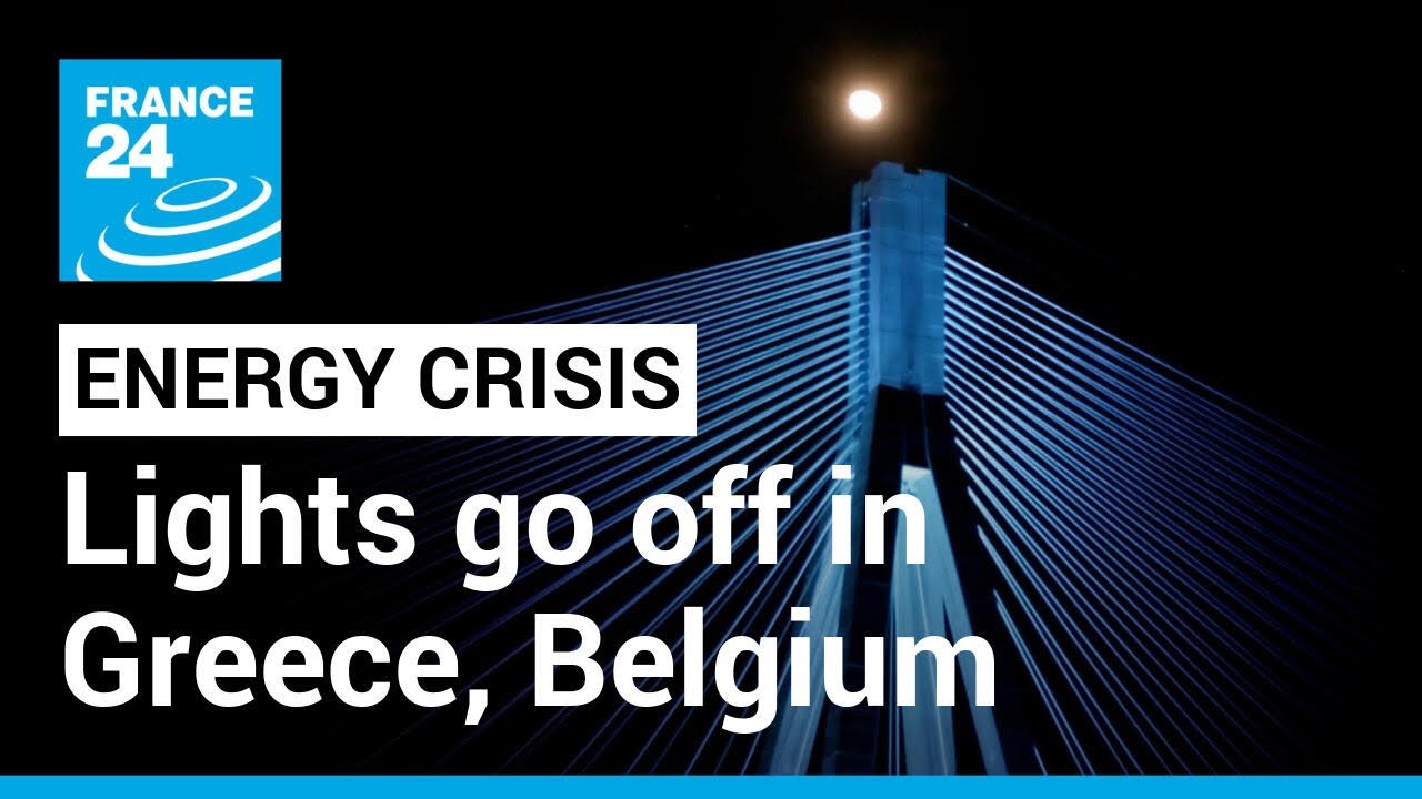 Energy crisis: Lights go off in Europe as prices soar &bull; FRANCE 24 English