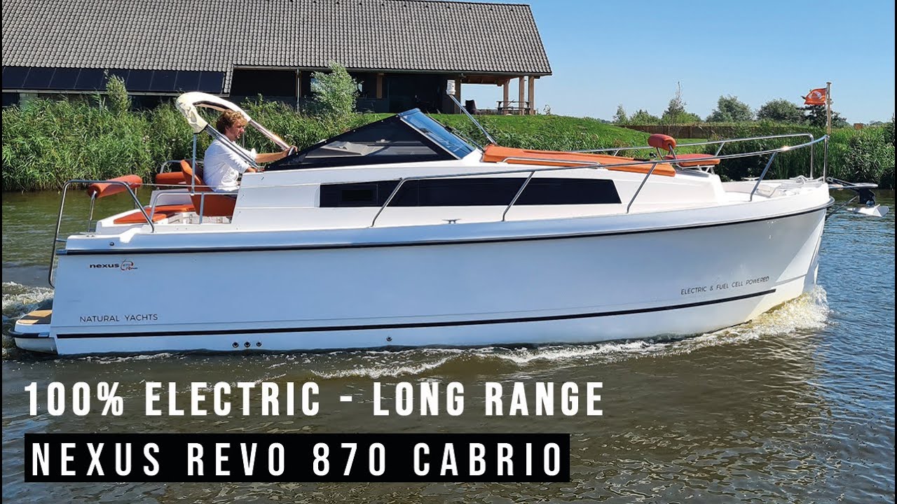 NORTHMAN NEXUS REVO 870 ELECTRIC - LONG RANGE: walkaround video by Natural Yachts the Netherlands
