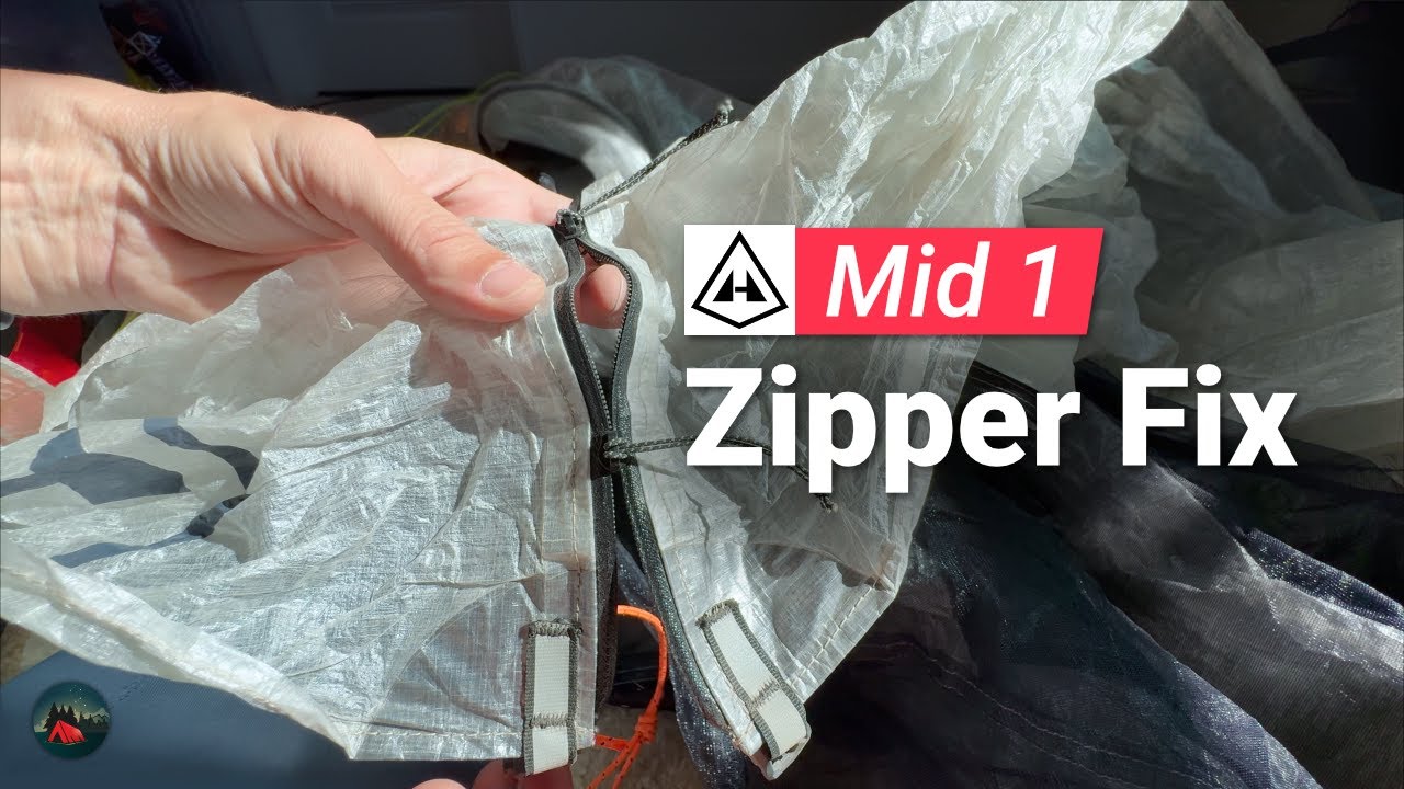 У меня сломалась молния на палатке Hyperlite Mid 1 — вот что случилось + как я это починил