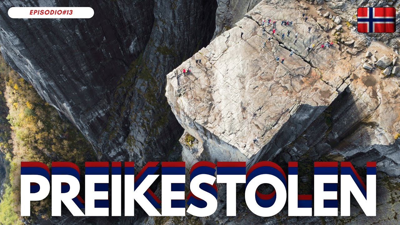Ascenso a PREIKESTOLEN: Caminata Épica con Vistas Increíbles al Fiordo LYSEFJORDEN NORUEGA - Ep #13