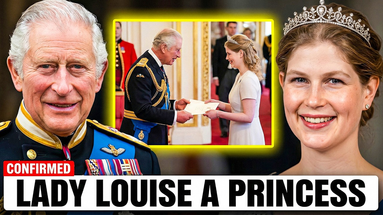 Lady Louise Windsor FINALLY Accepts HRH Title Becomes a Princess After King Charles’ Big Announce