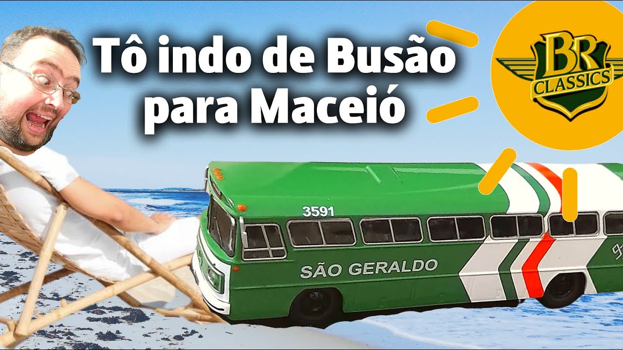 MINIATURA DE ONIBUS VIAÇÃO SÃO GERALDO BR CLASSICS