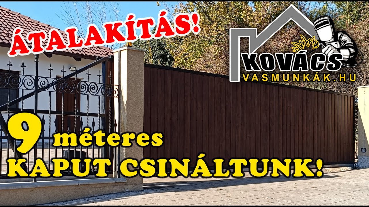 Egy 9m-es úszokaput csináltunk 6m-esből!