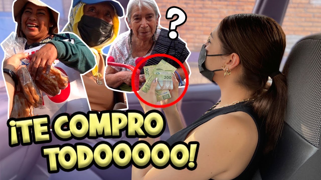 COMPRANDO TODO a VENDEDORES en LA CALLE *DE NUEVO*