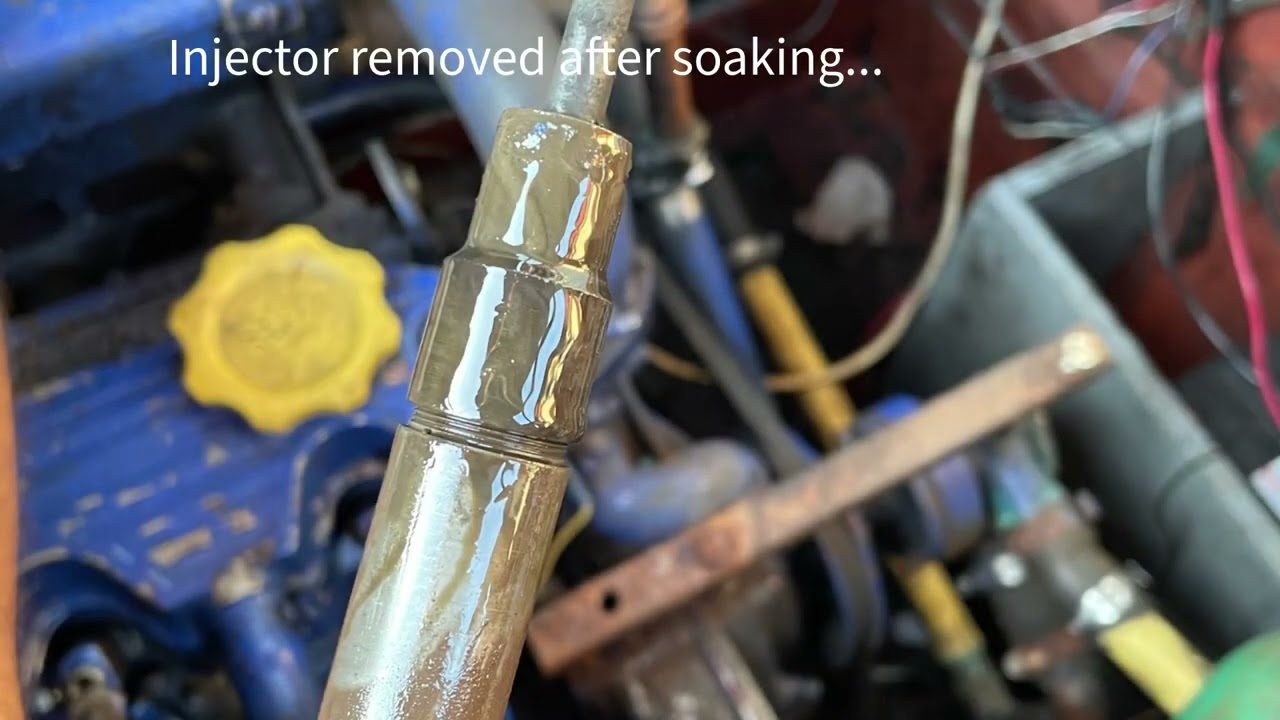 Coronet 32 Oceanfarer Project - Day 2 PS Engine seized removal #coronet #project #classic #boat #sea