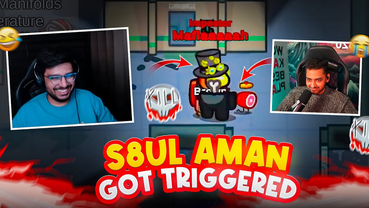 Triggering S8UL Members In Among Us | S8UL GROUP GAMES HIGHLIGHT