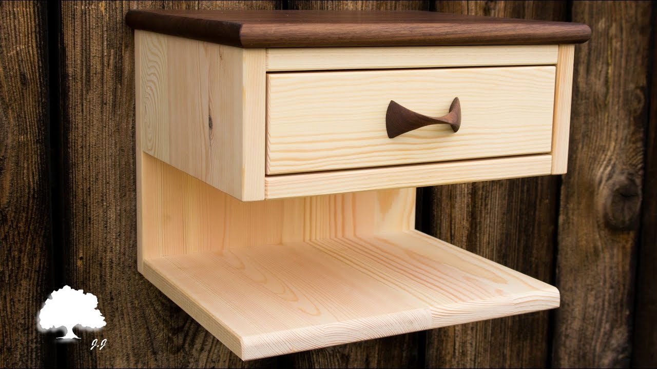 Floating Nightstand | Bedside Table | Nachttisch J.J.